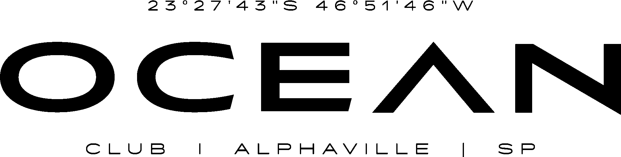 ocean club alphaville sp logo oficial 2025 preto 2048x518